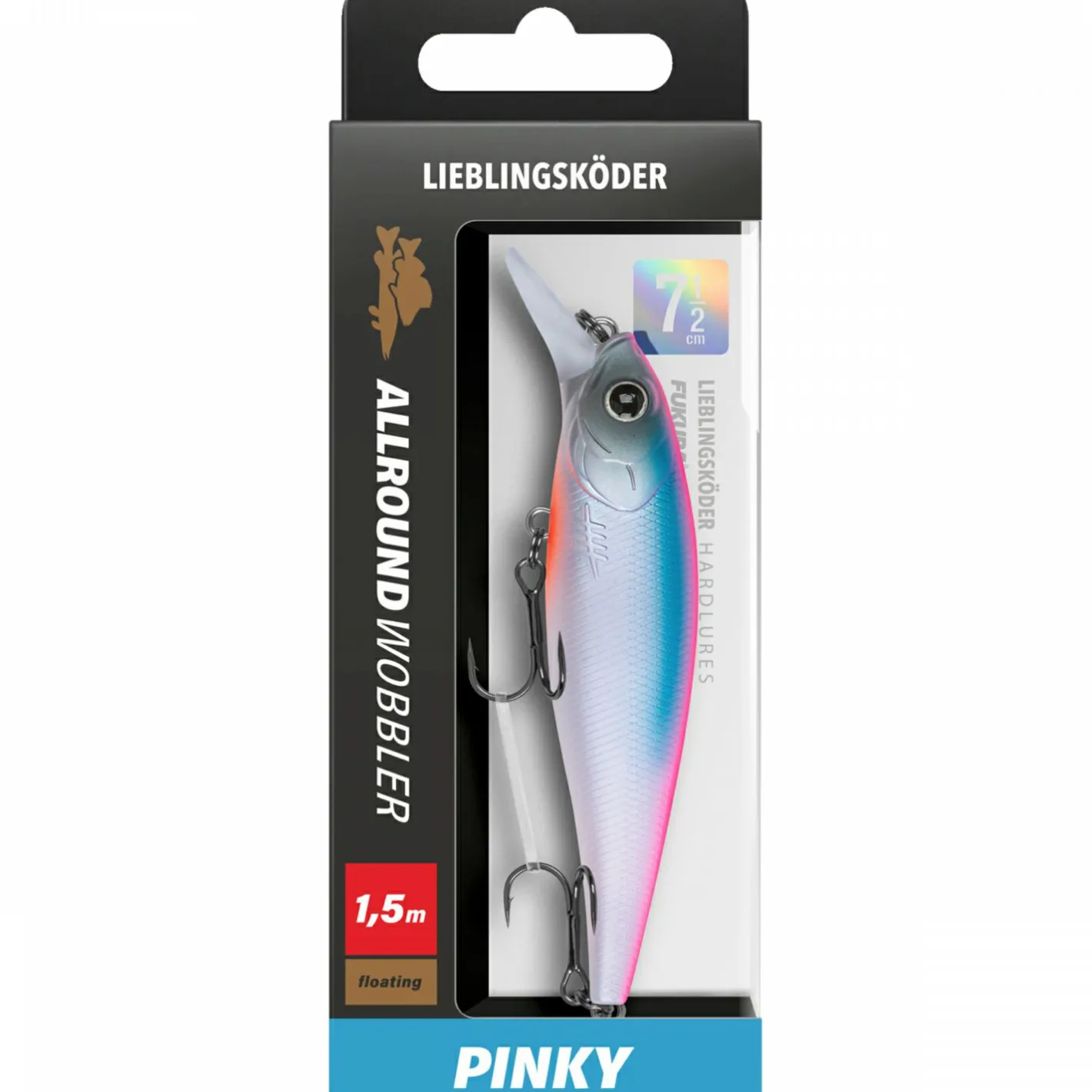 Lieblingsku00f6der Wobbler<Lieblingsköder Allroundwobbler (Pinky)
