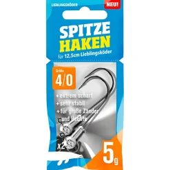 Lieblingsku00f6der Jigköpfe & Köder-Rasseln|Raubfischangeln Kunstköder<Lieblingsköder Angelhaken Spitze (4/0)