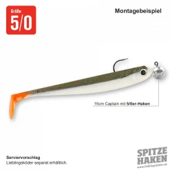 Lieblingsku00f6der Lieblingsköder Angelhaken Spitze (5/0)