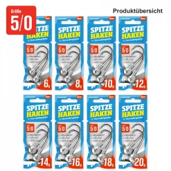 Lieblingsku00f6der Lieblingsköder Angelhaken Spitze (5/0)