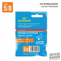 Lieblingsku00f6der Jigköpfe & Köder-Rasseln|Raubfischangeln Kunstköder<Lieblingsköder Angelhaken Spitz (NEO 4/0)