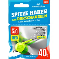 Lieblingsku00f6der Jigköpfe & Köder-Rasseln<Lieblingsköder Angelhaken Spitze (NEO 5/0)