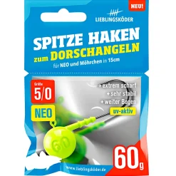 Lieblingsku00f6der Jigköpfe & Köder-Rasseln<Lieblingsköder Angelhaken Spitze (NEO 5/0)