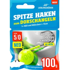 Lieblingsku00f6der Jigköpfe & Köder-Rasseln<Lieblingsköder Angelhaken Spitze (NEO 5/0)
