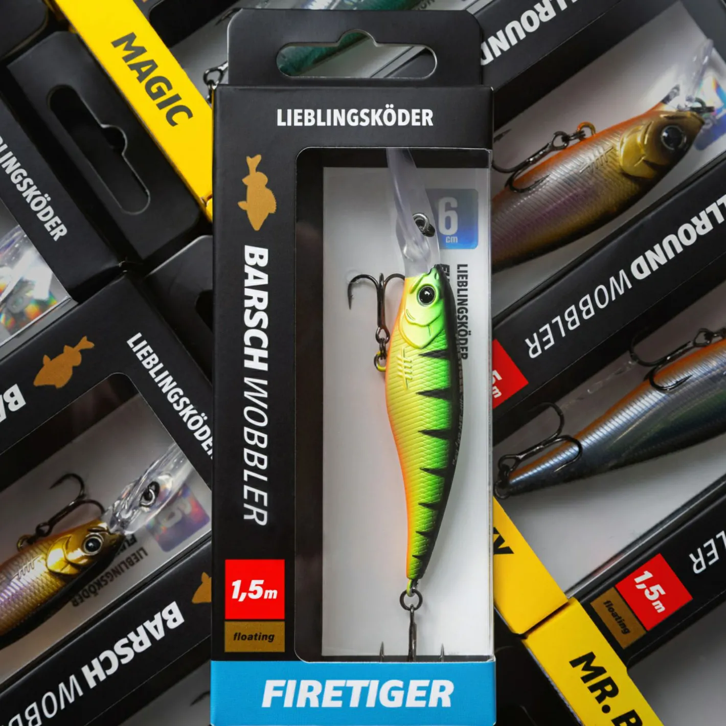 Sale Lieblingsku00f6der Lieblingsköder Barschwobbler (Firetiger)