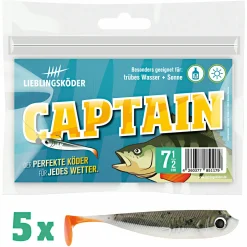 Lieblingsku00f6der Gummiköder ·Gummifische & Shads|Raubfischangeln Kunstköder<Lieblingsköder Gummifisch Barschköder (7,5 cm, Captain)
