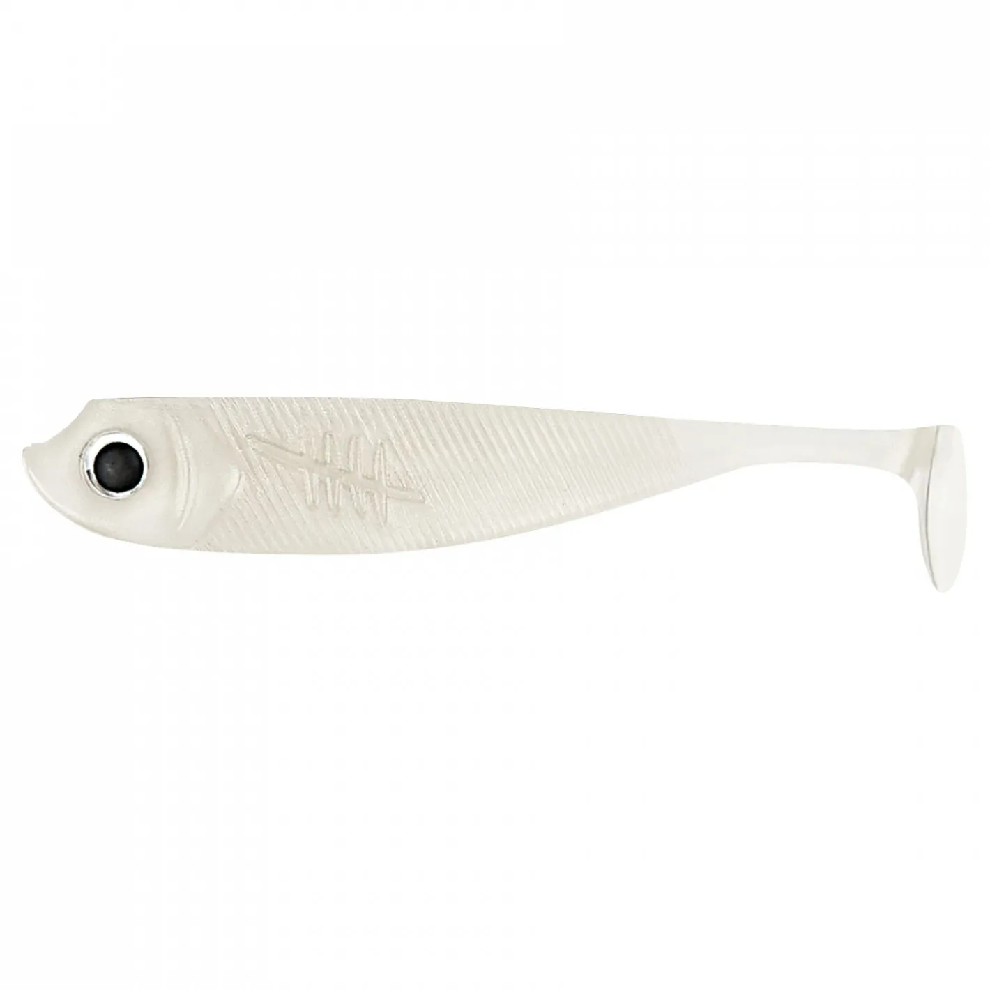 Lieblingsku00f6der Gummiköder ·Gummifische & Shads<Lieblingsköder Gummifisch Barschköder (7 cm, Mr. White)