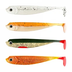 Lieblingsku00f6der Raubfischangeln Kunstköder|Gummiköder ·Gummifische & Shads<Lieblingsköder Gummifisch Zanderköder (10 cm, Klares Wasser)