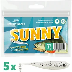 Lieblingsku00f6der Gummiköder ·Gummifische & Shads|Raubfischangeln Kunstköder<Lieblingsköder Gummifisch Barschköder (7,5 cm, Sunny)