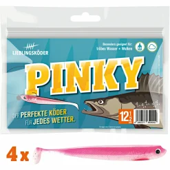 Lieblingsku00f6der Raubfischangeln Kunstköder|Gummiköder ·Gummifische & Shads<Lieblingsköder Gummifisch Zanderköder (12,5 cm, Pinky)
