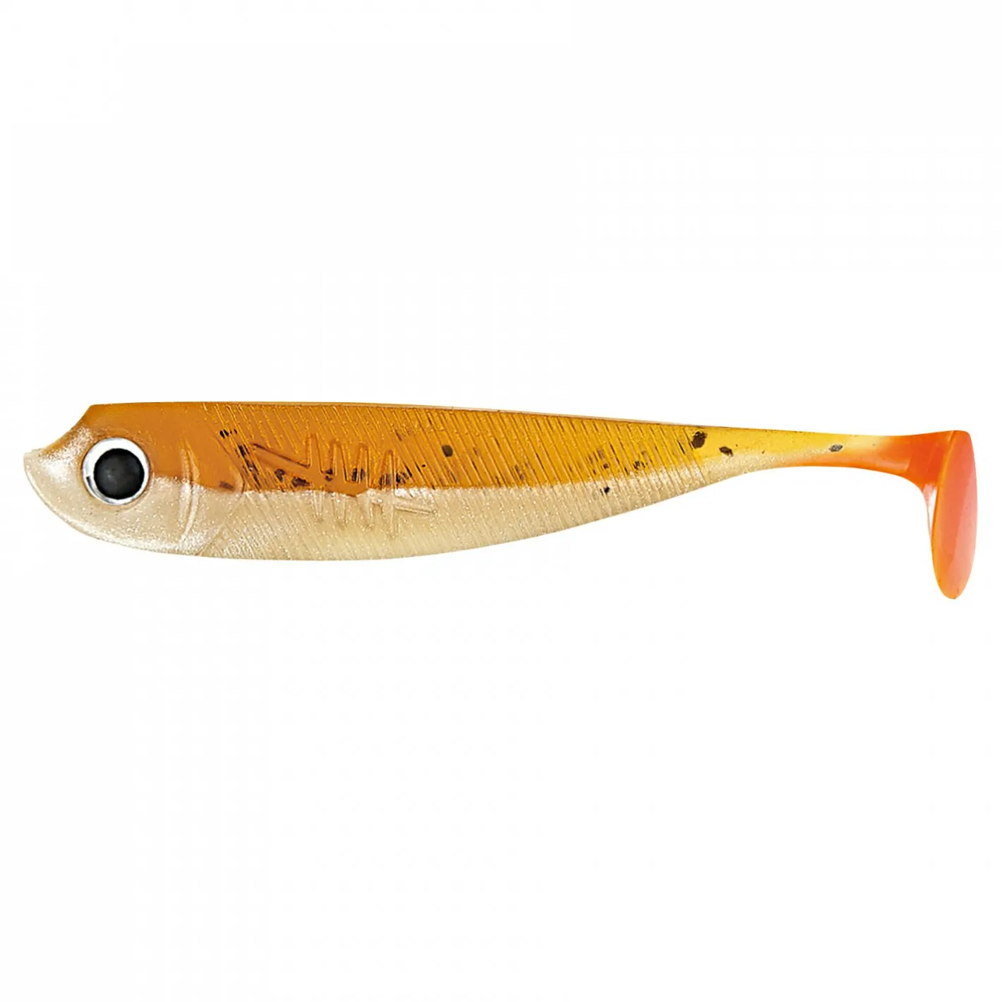 Lieblingsku00f6der Gummiköder ·Gummifische & Shads|Raubfischangeln Kunstköder<Lieblingsköder Gummifisch Barschköder (7,5 cm, Whisky Orange)