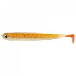New Lieblingsku00f6der Lieblingsköder Gummifisch Zanderköder (12,5 cm, Whisky Orange)