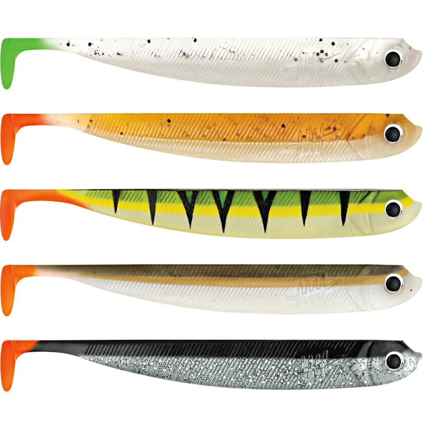 Lieblingsku00f6der Kunstköder-Sets|Raubfischangeln Kunstköder<Lieblingsköder Gummifisch Zanderköder (12,5 cm)