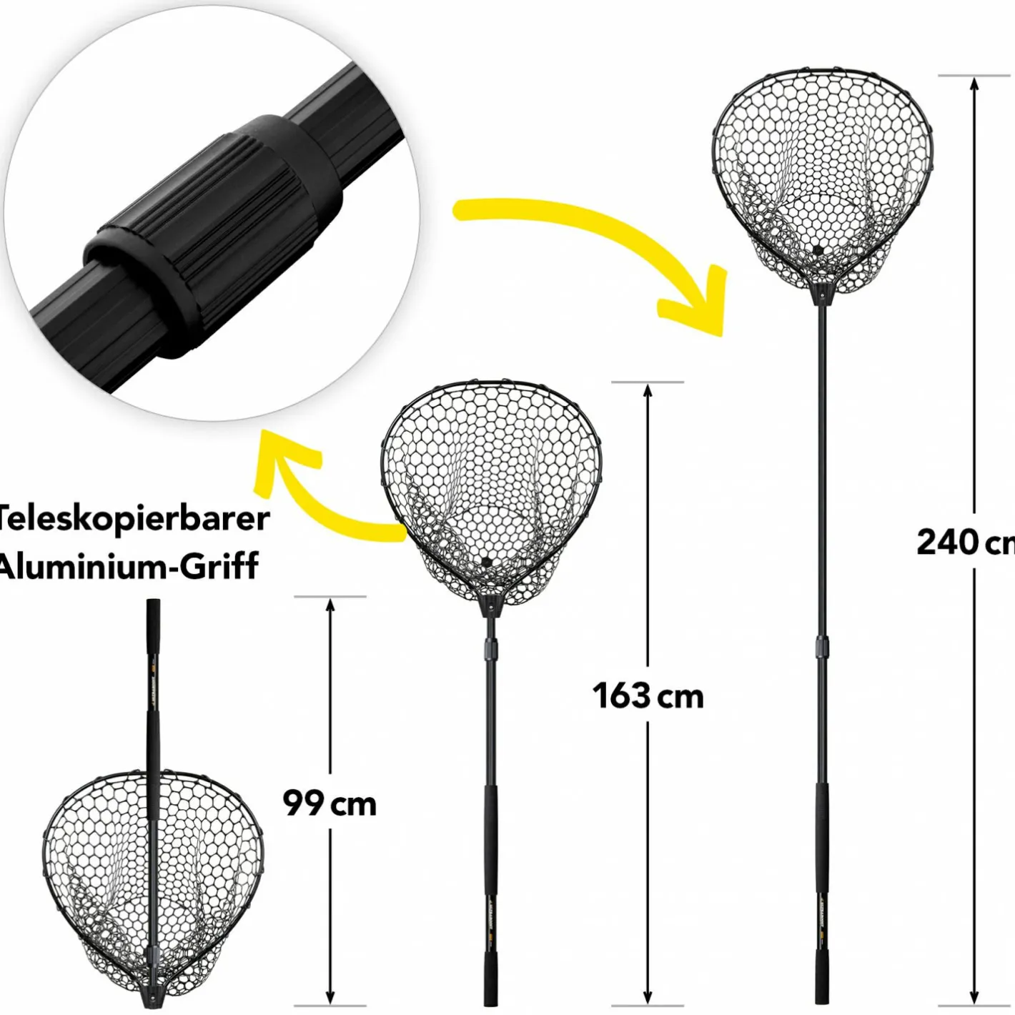Clearance Lieblingsku00f6der Lieblingsköder Kescher Ultraboost (Zander)