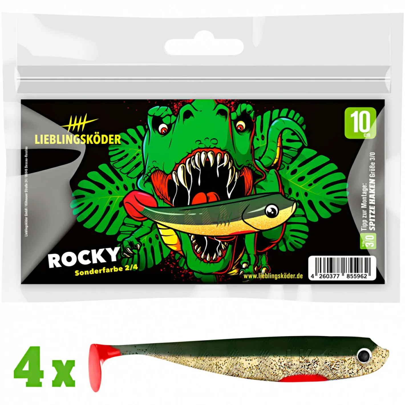 Sale Lieblingsku00f6der Lieblingsköder Lieblingsköder Rocky Gummifisch