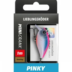 Lieblingsku00f6der Wobbler|Raubfischangeln Kunstköder<Lieblingsköder Mini Crank (Pinky)