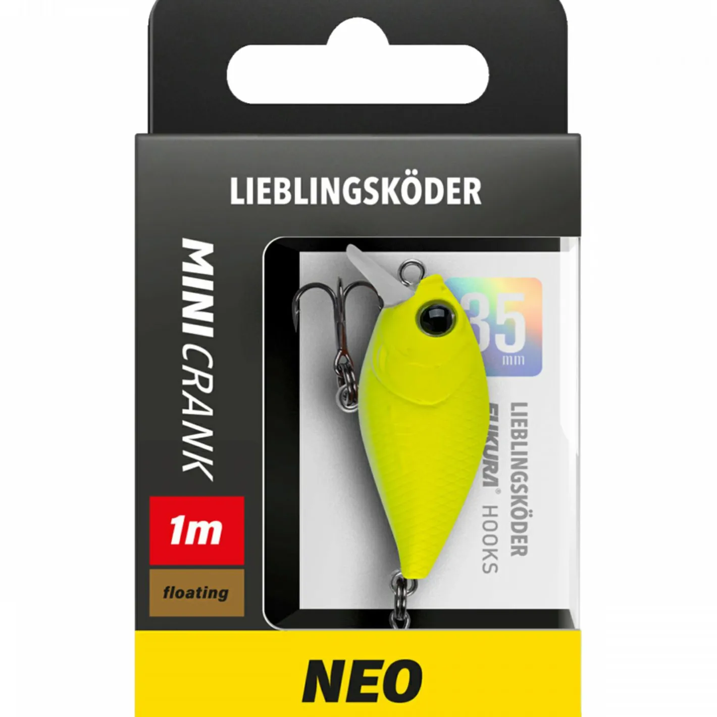 Lieblingsku00f6der Wobbler<Lieblingsköder Mini Crank (NEO)