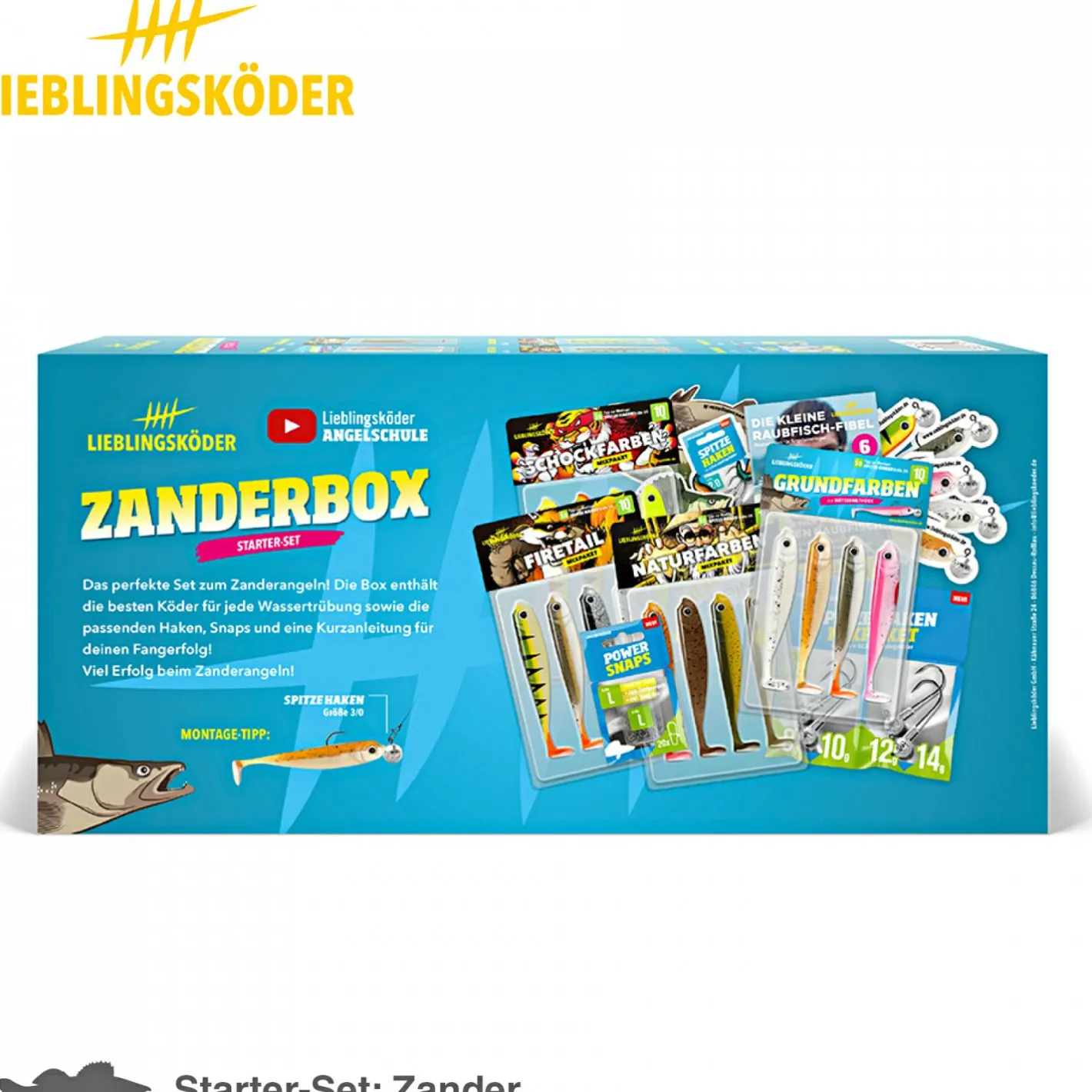 Lieblingsku00f6der Raubfischangeln Kunstköder|Kunstköder-Sets<Lieblingsköder Zanderbox