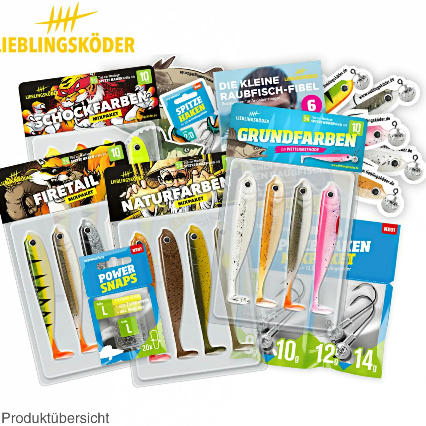 Lieblingsku00f6der Raubfischangeln Kunstköder|Kunstköder-Sets<Lieblingsköder Zanderbox