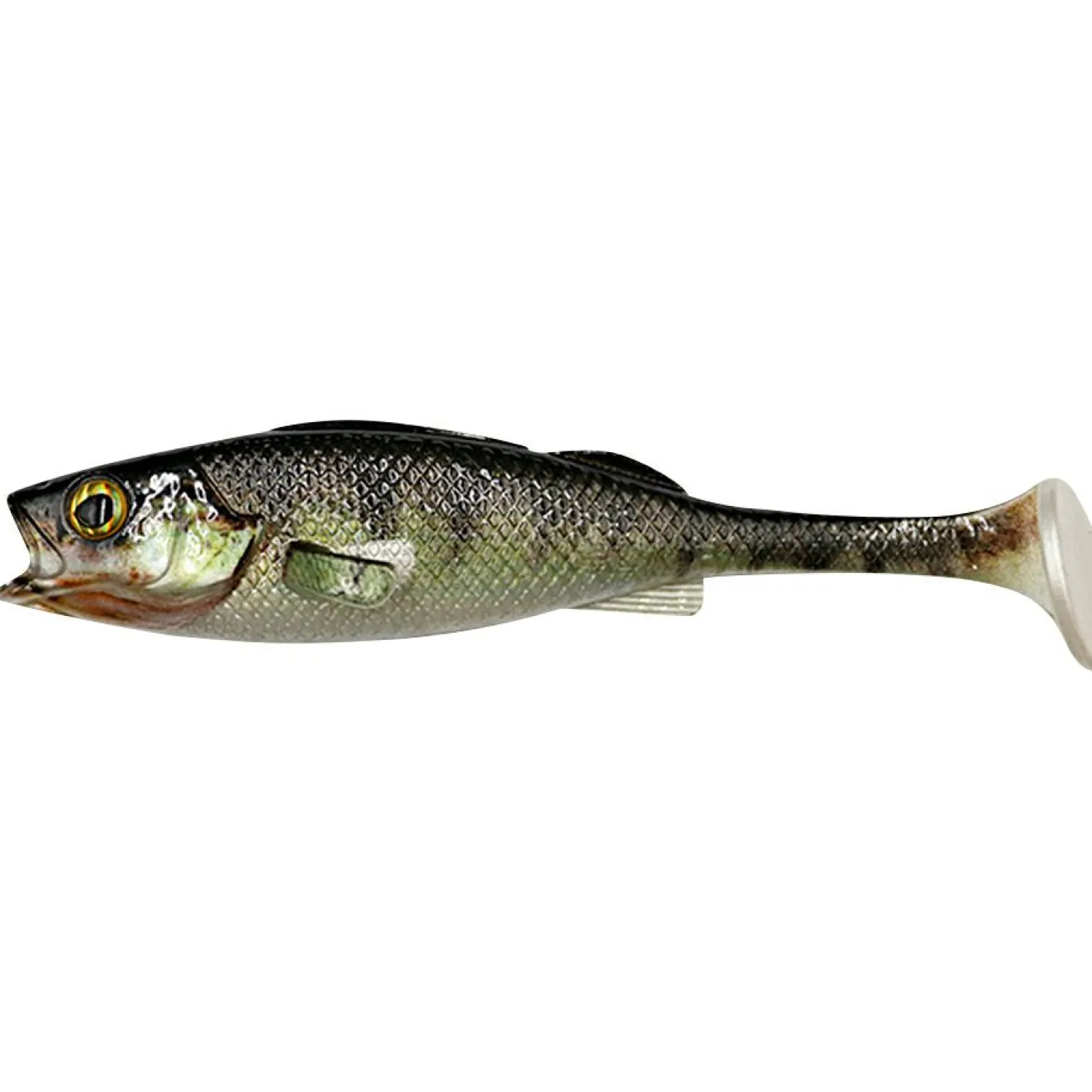 LMAB Gummiköder ·Gummifische & Shads<KØFI Perch Shad (Zander Skin)