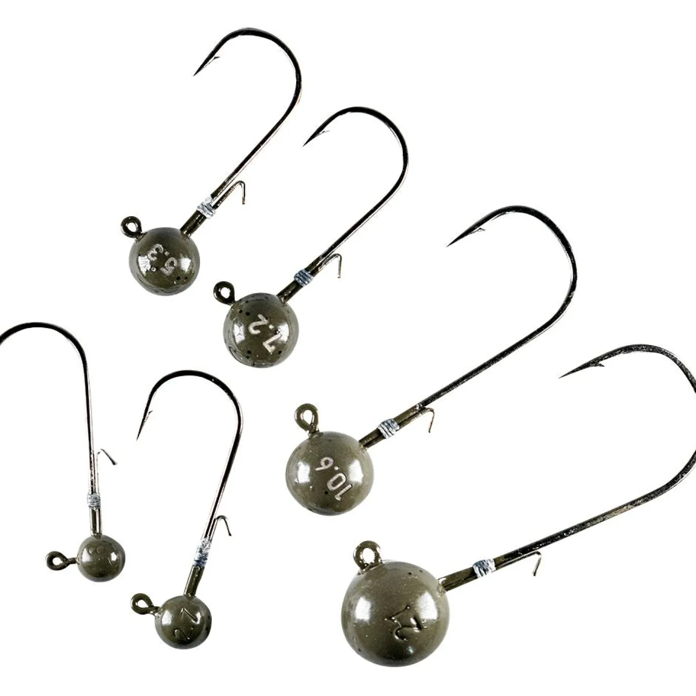 LMAB Tungsten-Jigköpfe<Tungsten Round Jig (18,0g)