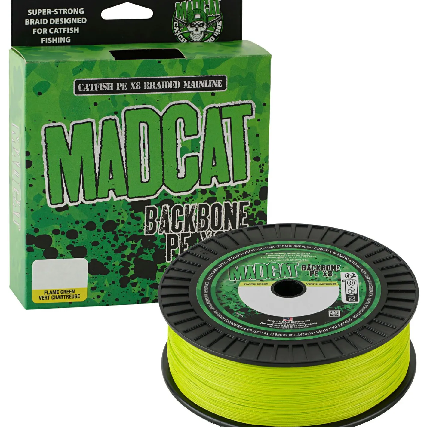 MAD CAT Wallerschnüre|Wallerschnüre<Madcat Backbone (300 m)