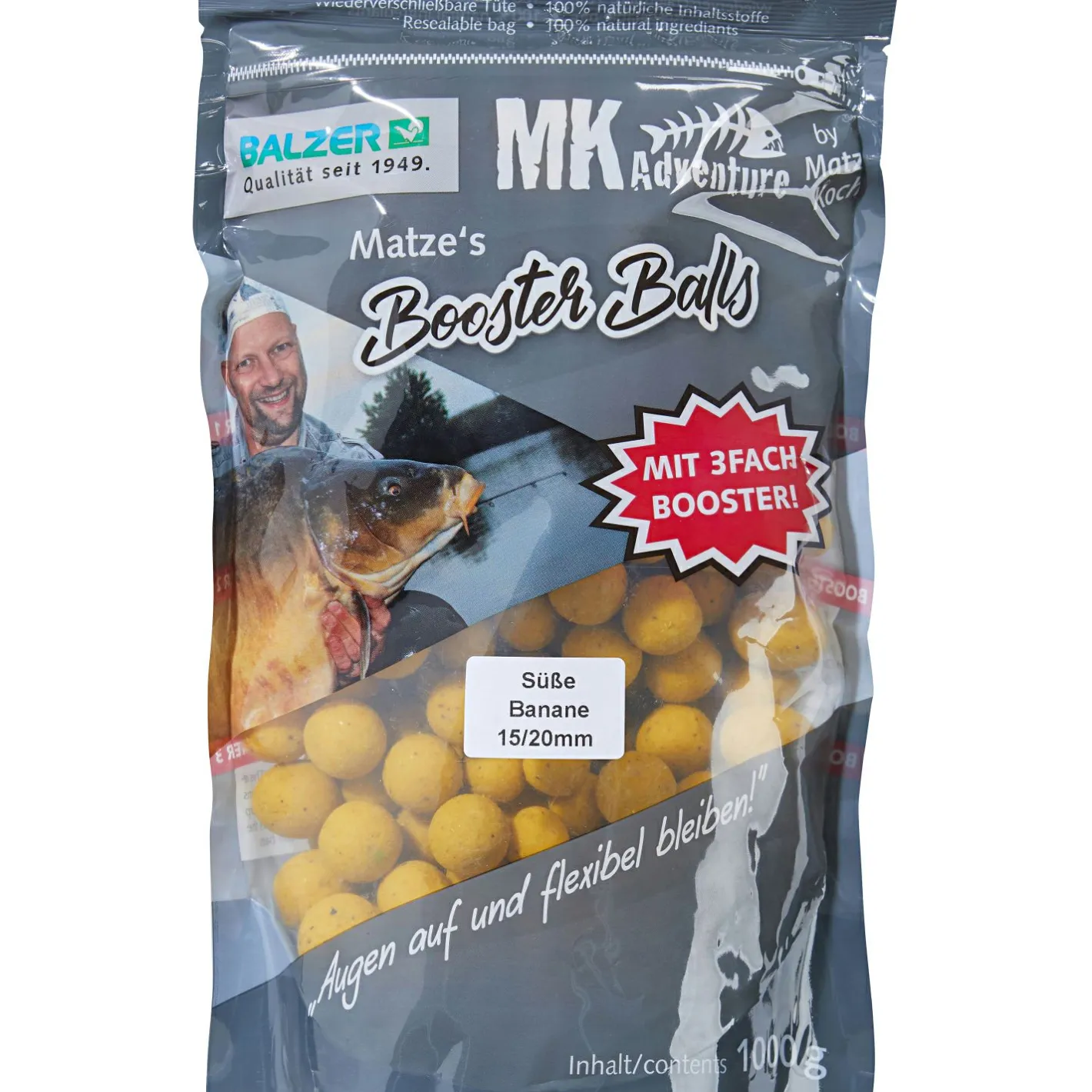 New Matze Koch Boilies Booster Balls Special Edition (Süße Banane)
