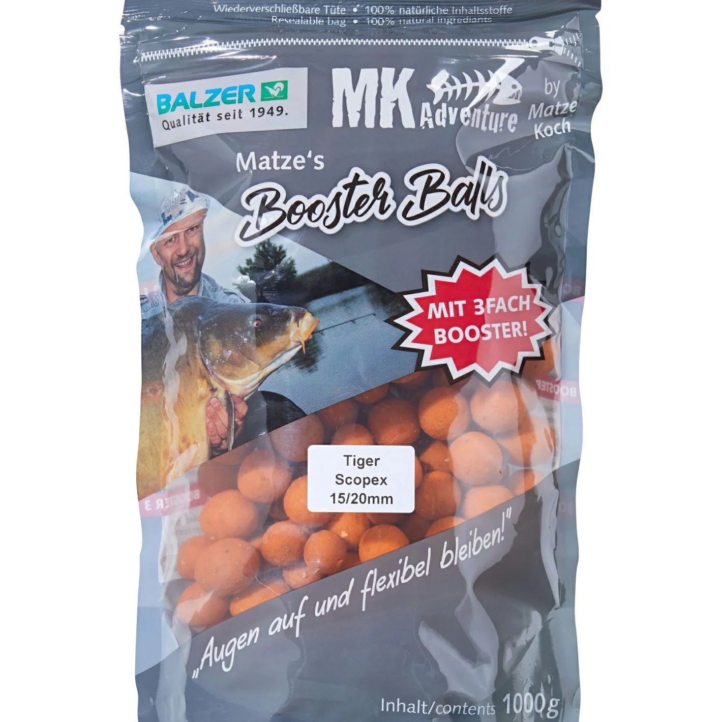 Online Matze Koch Boilies Booster Balls Special Edition (Tigernuss/Scopex)