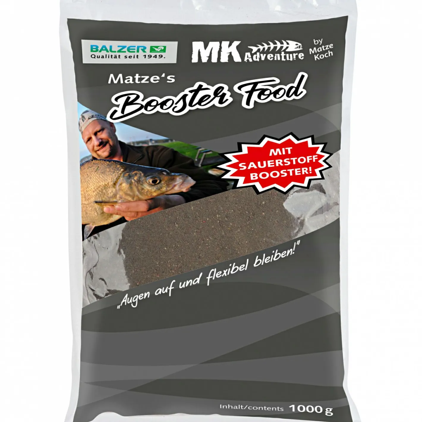 Outlet Matze Koch Friedfischfutter MK Adventure Booster (Monstercrab/Robin Red)