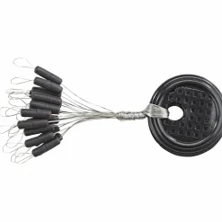 Matze Koch Raubfischangeln-Zubehör<Matzes Schnurstopper Lang (schwarz)
