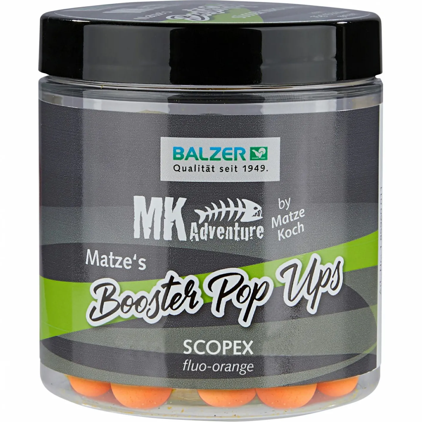 Matze Koch Karpfenfutter|Karpfenfutter·Boilies & Popup Boilies<Pop-Ups MK Adventure Booster Balls (Scopex)