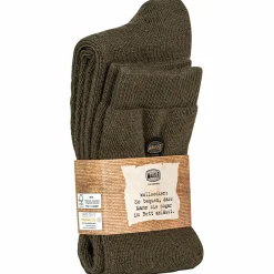 Mauser Outdoor- & Angel-Socken<Woll Socken Herren (Grün)