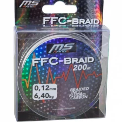 MS Range Geflochtene Schnüre<Angelschnur FFC-Braid (weiß)