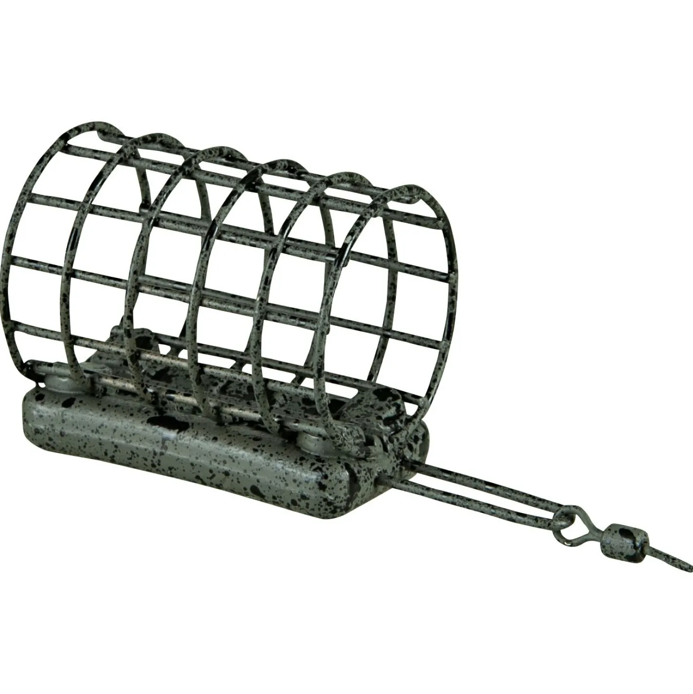 MS Range Futterkörbe|Friedfischangeln-Zubehör<Futterkorb Classic Feeder Cage (grün)