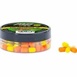 MS Range Karpfenfutter·Boilies & Popup Boilies|Karpfenfutter<Wafter Fluo Dumbells Mix (Pineapple)