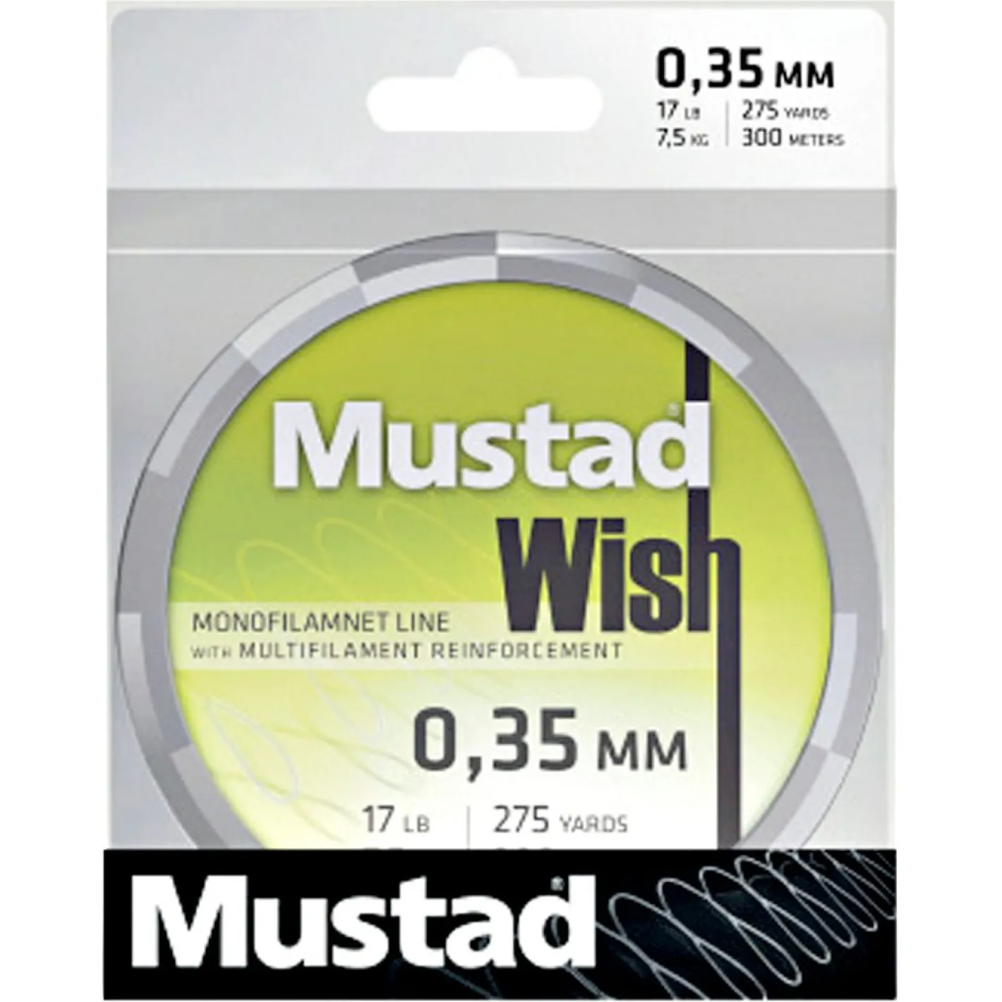 Mustad Geflochtene Schnüre<Angelschnur Wish Braid (dunkelgrün)