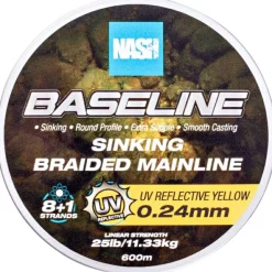 Nash Karpfenschnüre|Karpfenschnüre<Baseline Sinking, camo