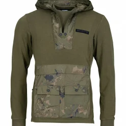 Nash Angelpullover & -Strickjacken<Scope Lite Hoody Herren (Oliv/Camouflage)