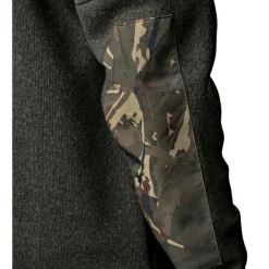 Sale Nash Zero Tolerance Nordic Fleece Zipped Jumper Unisex (Oliv/Camouflage)