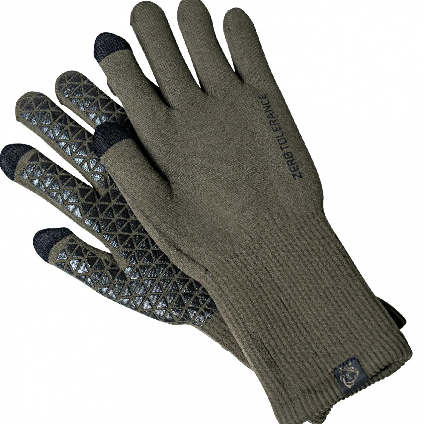 Nash Outdoor- & Angel-Handschuhe<Zero Tolerance Waterproof Gloves Element (Oliv/Schwarz)