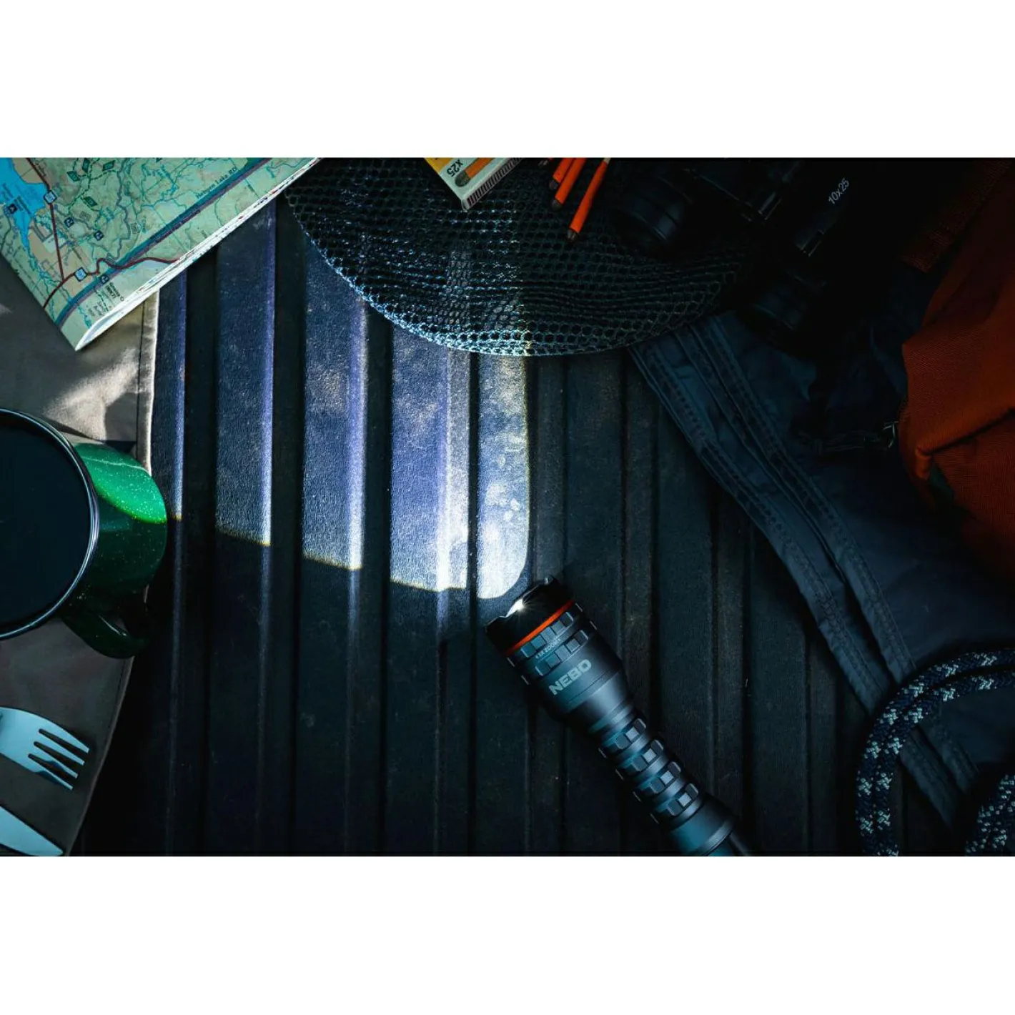 Nebo Angellampen Und Co.|Angelboote ·Taschenlampen<LED Taschenlampe Davinci (max. 800 Lumen)