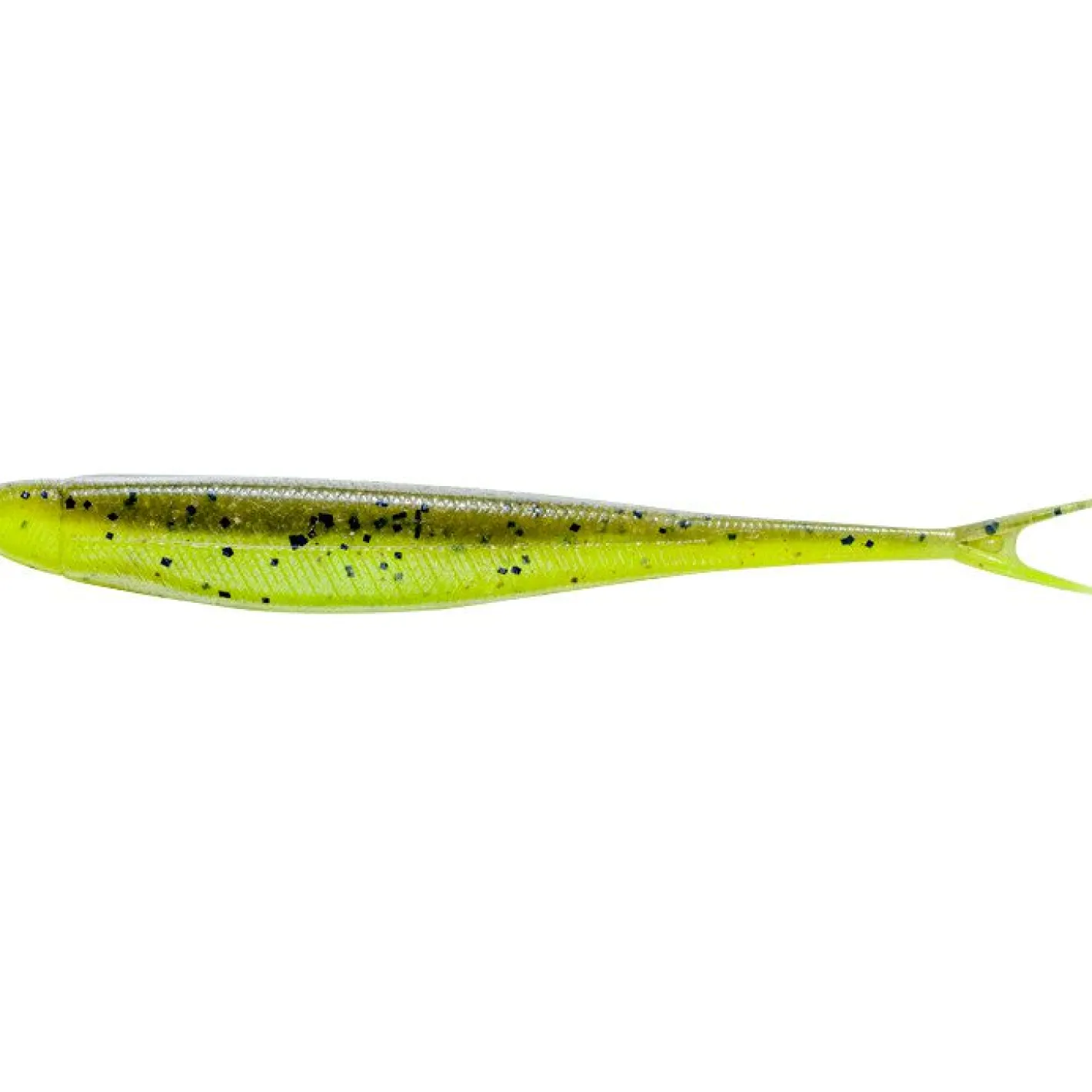 Noike Gummiköder ·Gummifische & Shads<SLT Minnow (Green Pumpkin Chartreuse UV)
