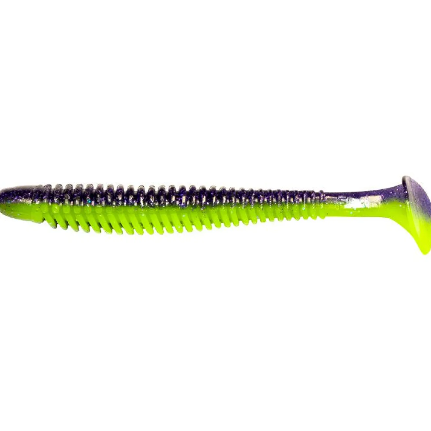 Clearance Noike Wobble Shad (Purple Chartreuse UV)