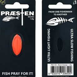 Sale OGP Inlineköder Præsten Micro (Black Orange)