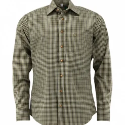 OS Trachten Outdoor- & Angelhemden<Tupopa Hemd 1/1 Arm Slim Fit Herren (Dunkelgrün)