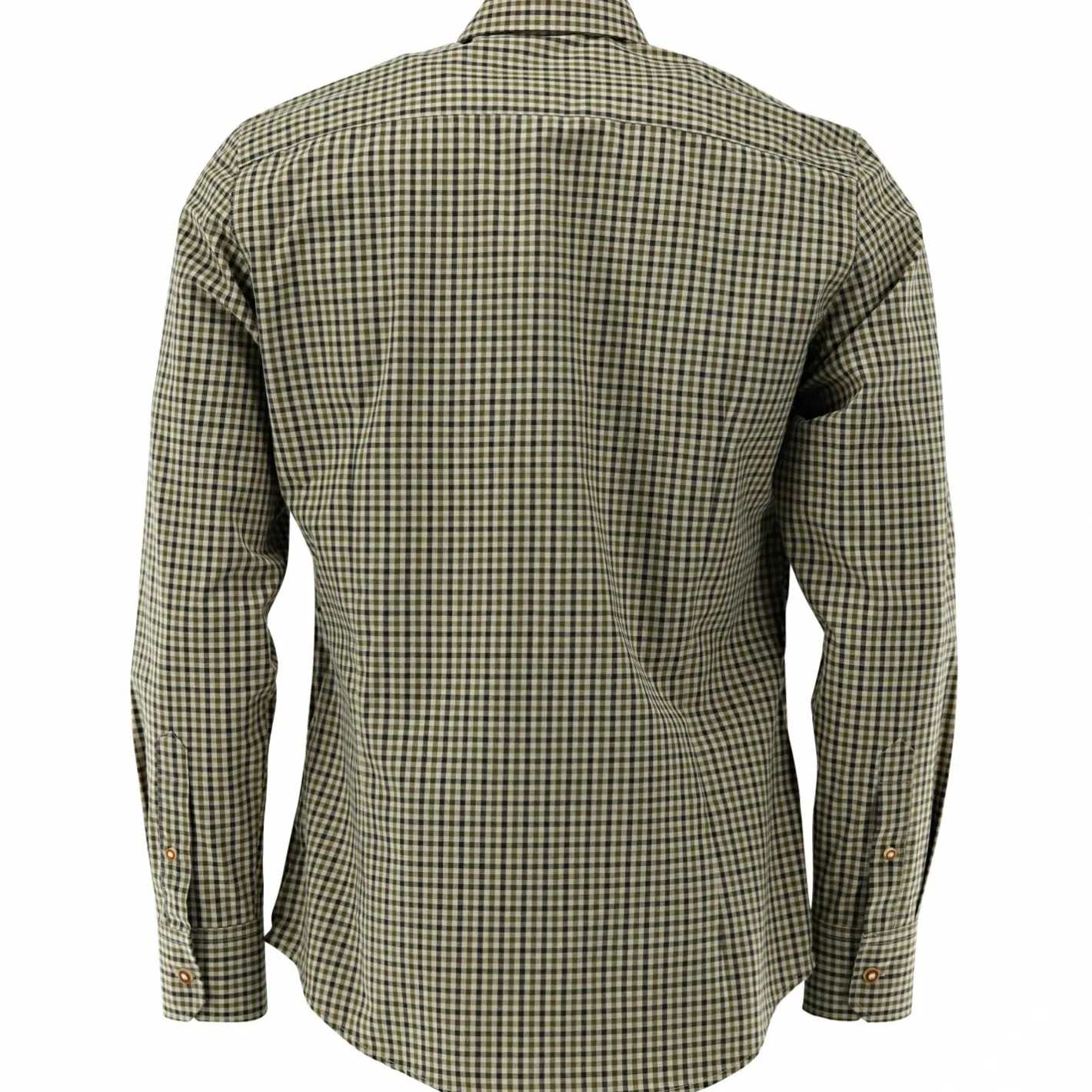 OS Trachten Outdoor- & Angelhemden<Tupopa Hemd 1/1 Arm Slim Fit Herren (Dunkelgrün)