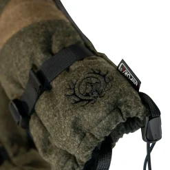 Best Ostermayer Jagd 3-Finger Handschuhe Unisex (Oliv)