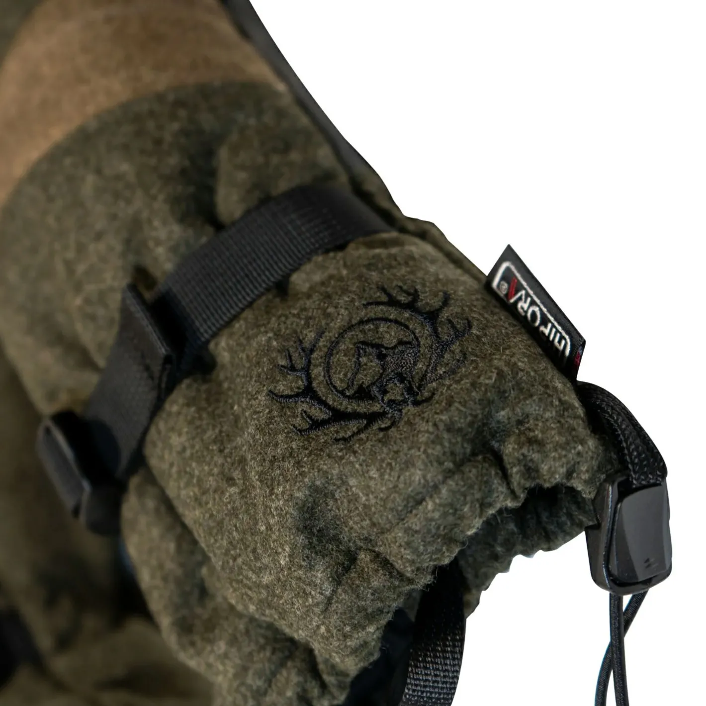 Best Ostermayer Jagd 3-Finger Handschuhe Unisex (Oliv)