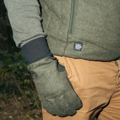 Ostermayer Jagd Outdoor- & Angel-Handschuhe<Jagdhandschuhe Zugerberg Unisex (Oliv/Schwarz)