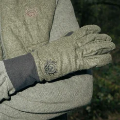 Ostermayer Jagd Outdoor- & Angel-Handschuhe<Jagdhandschuhe Zugerberg Unisex (Oliv/Schwarz)